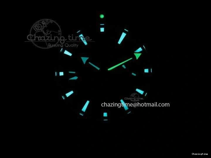 0217 Tailored Planet Ocean Master Chronometer SS OM 1:1 Best Edition Black Dial On Leather Strap A 8173